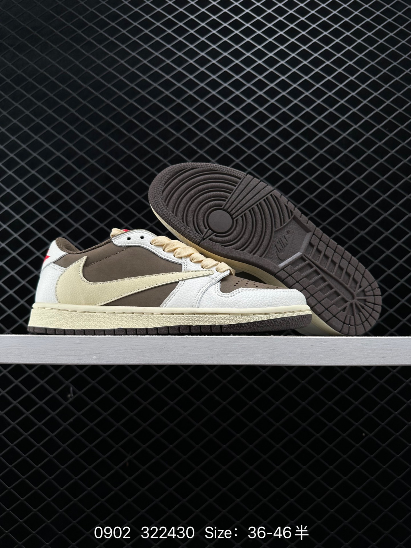 Travis Scott x Air Jordan 1 ” Reverse Mocha “